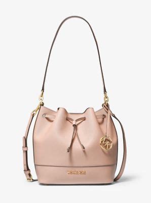 Trista Medium Saffiano Leather Messenger – Michael Kors Pre 